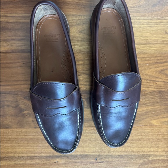 Oak Street Bootmakers Beefroll Penny Loafers, Brown, CHROMEXCEL, Sz. 10.5 - Picture 1 of 5